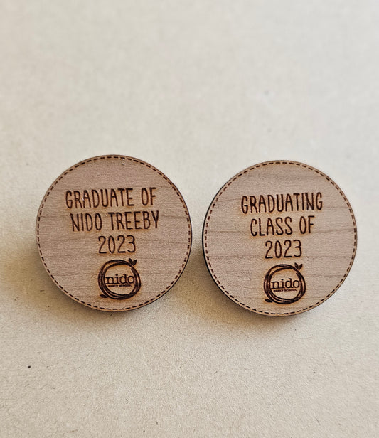 Graduation badges