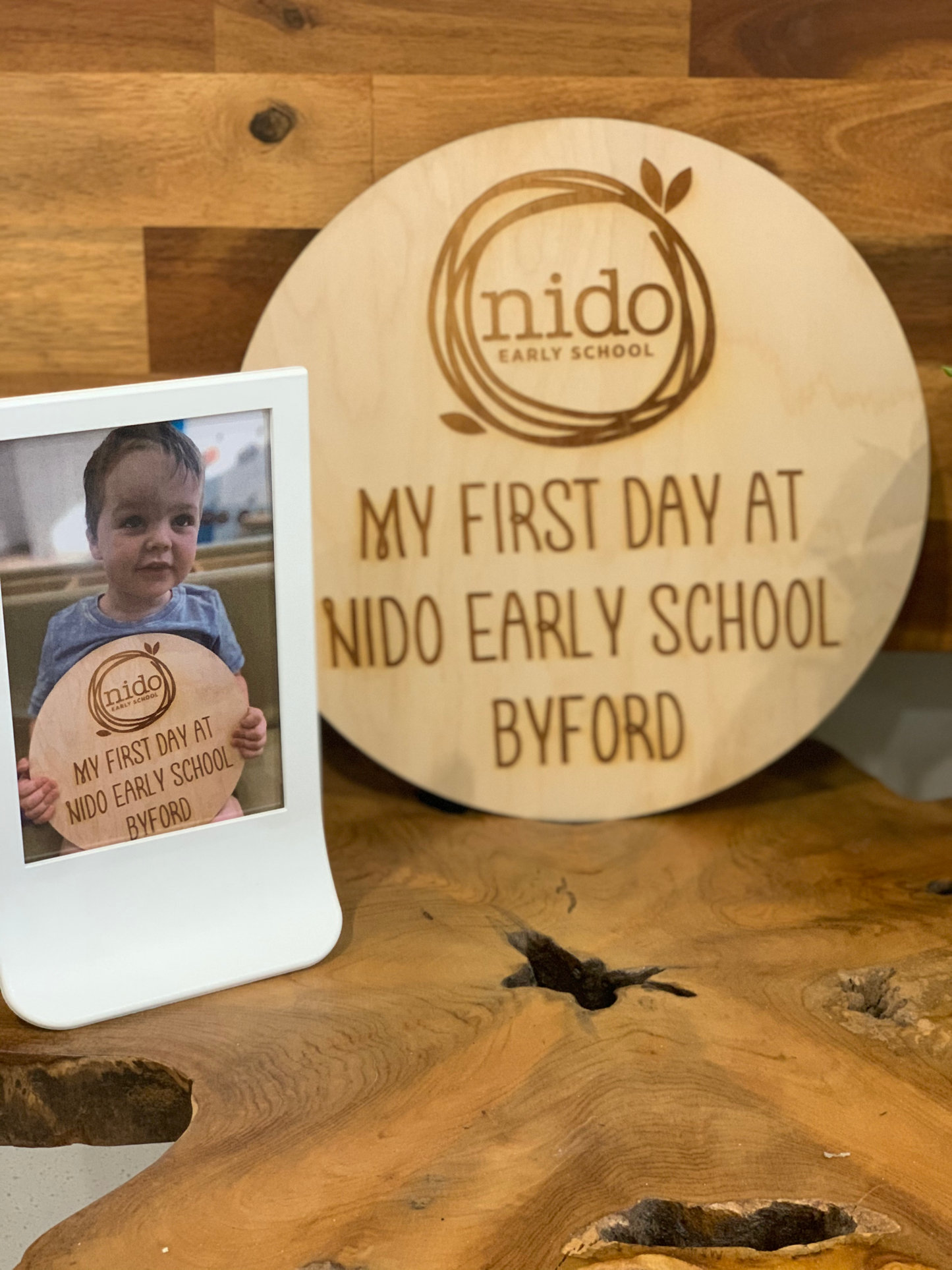 First Day/Last Day plaque