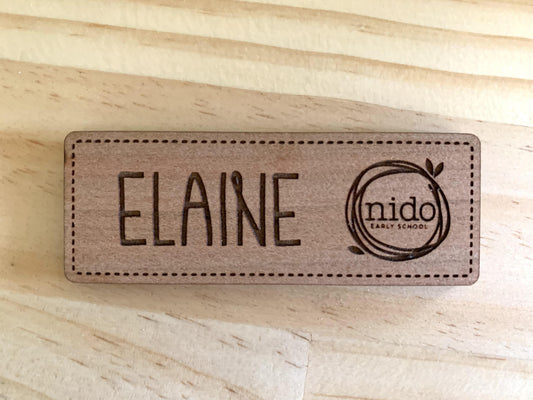 Personalised Engraved Name Badge
