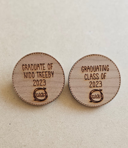 Graduation badges
