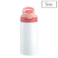 12oz Stainless Steel Water Bottle (Various Coloured Lids)