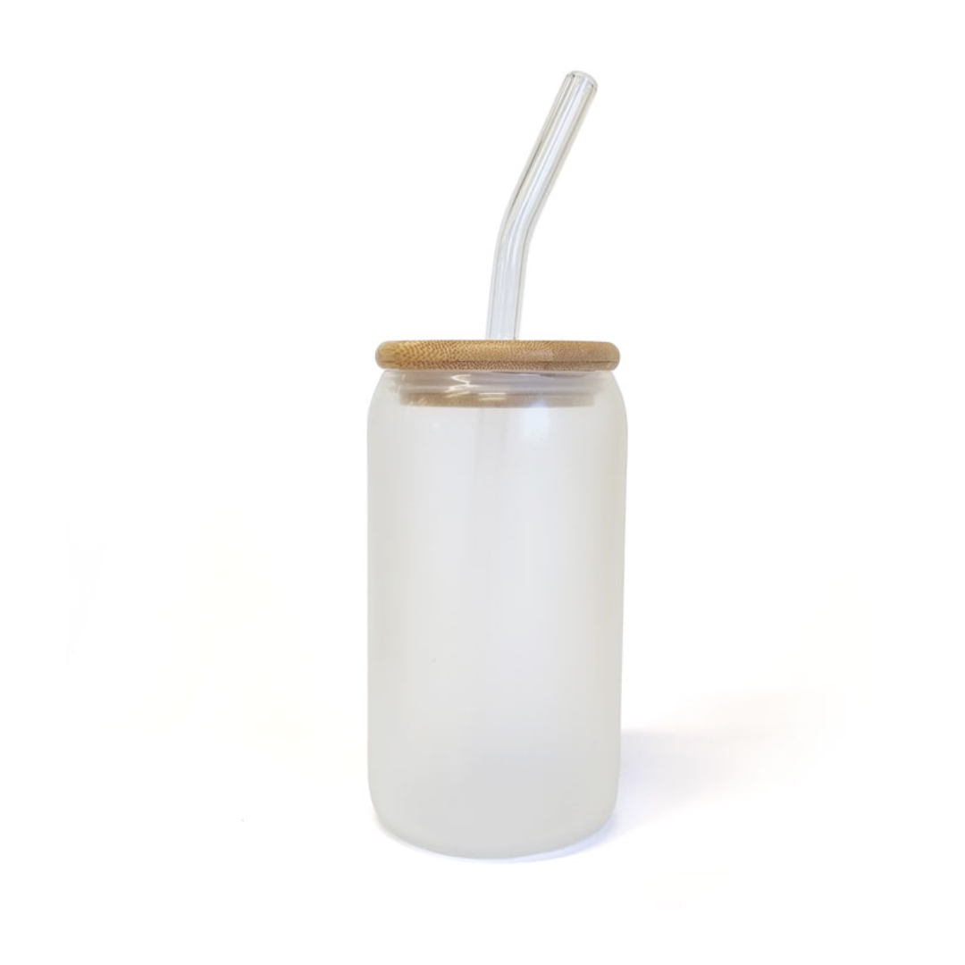 Sublimination Libby Beer Glass Can