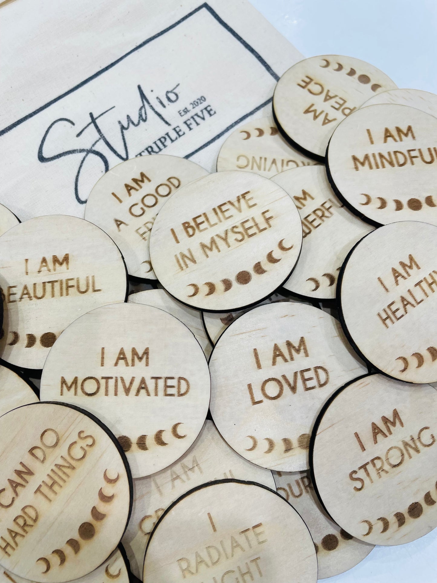 Children's affirmation tokens