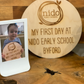 First Day/Last Day plaque