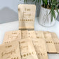 Timber affirmation cards with stand